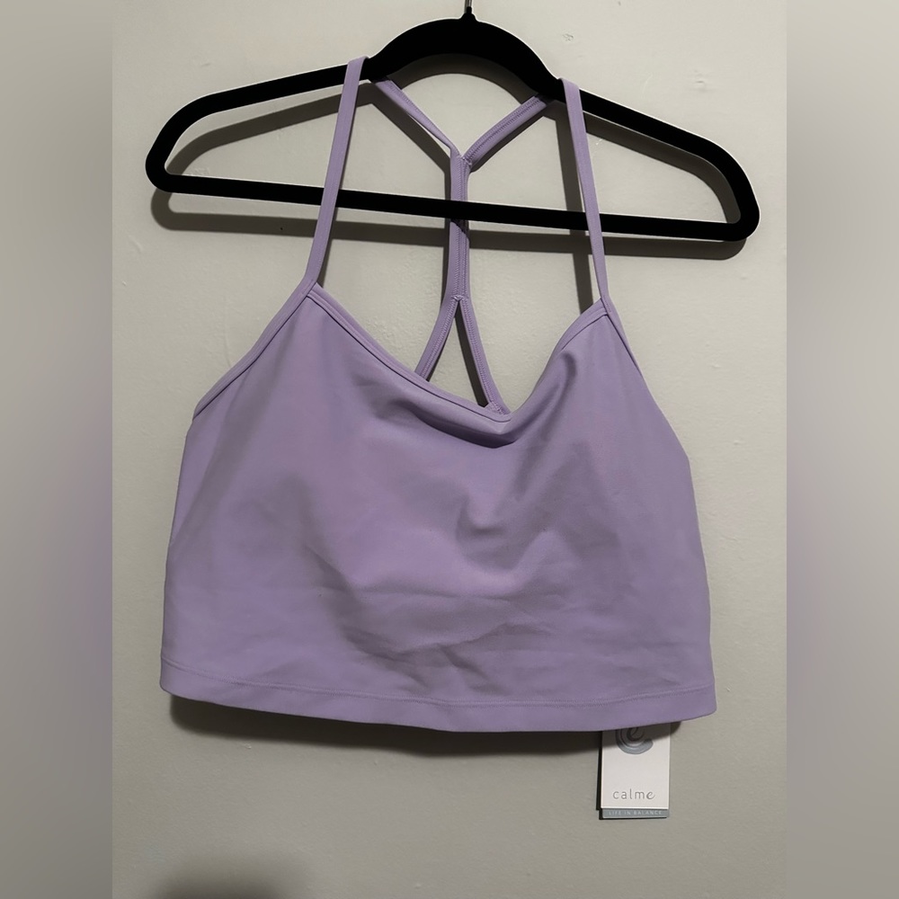 Johnny Was cross back cami Sports Bra Size XL